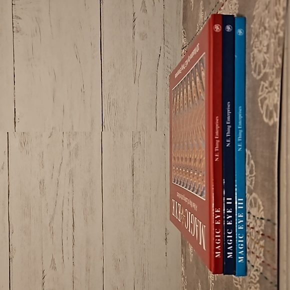 Vintage | Magic Eye 3D Illusion Book Series | Books 1-3 - Picture 12 of 12